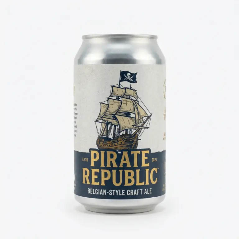 Pirate Republic Belgian Ale PBB BER 010 Pirate Republic Belgian Ale