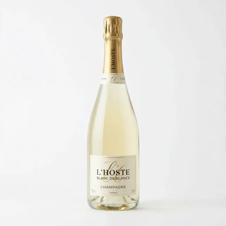 L'Hoste Blanc de Blancs Champagne — 750ML PBB CHP 003 LHoste Blanc de Blancs Champagne 750ML