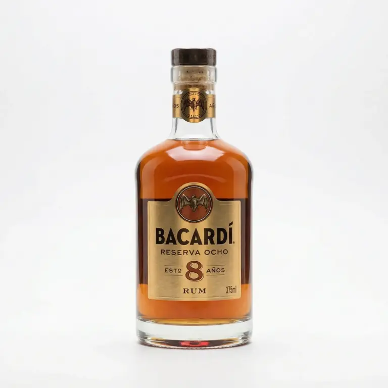 Bacardí Reserva Ocho 8 Year Rum — 375ML PBB RUM 005 Bacardi Reserva Ocho 8 Year Rum 375ML