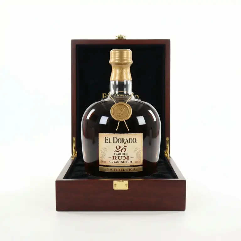 PBB RUM 008 El Dorado 25 Year Old Rum 750ML