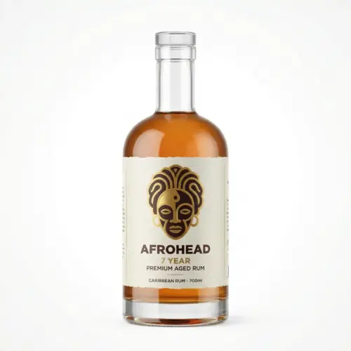 Afrohead 7 Year Premium Aged Rum — 700ML