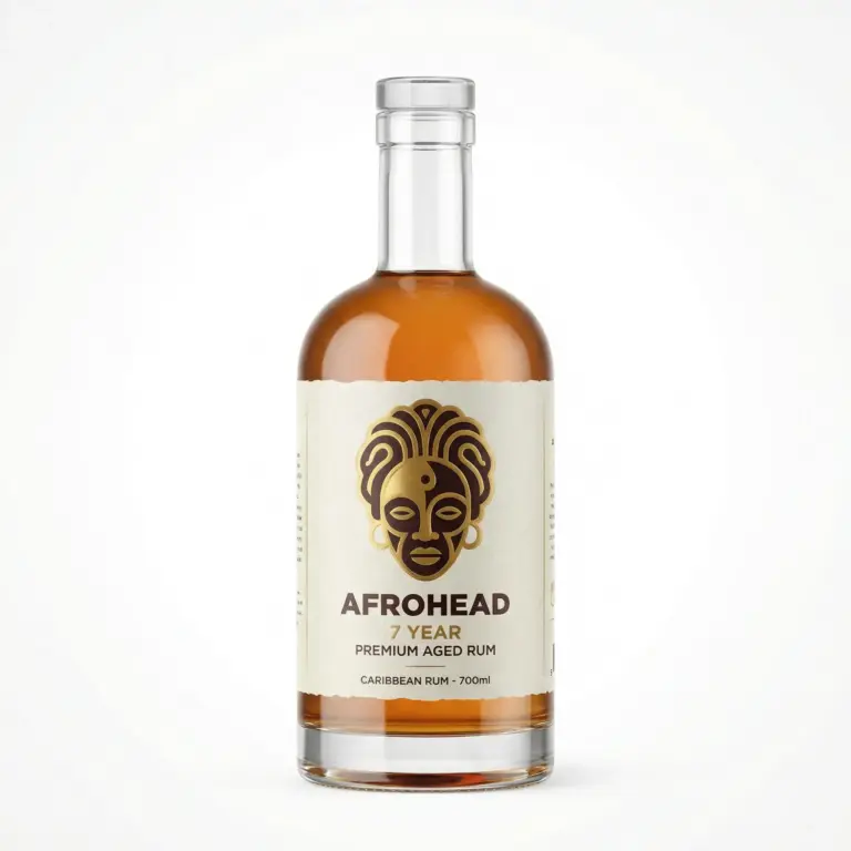 Afrohead 7 Year Premium Aged Rum — 700ML PBB RUM 016 Afrohead 7 Year Premium Aged Rum 700ML