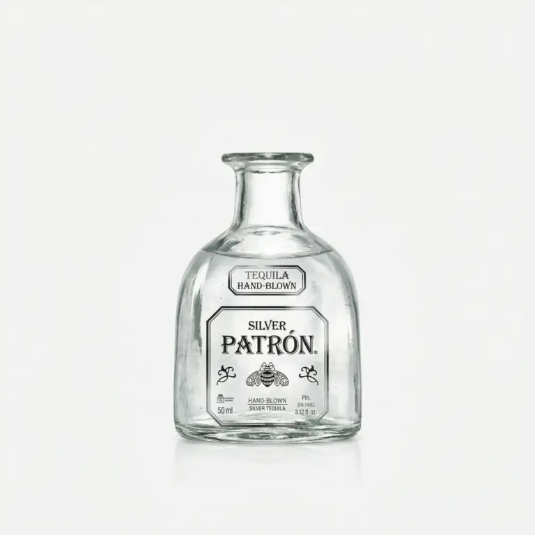 Patrón Silver Tequila (Mini) — 50ML PBB TEQ 012 Patron Silver Tequila Mini 50ML