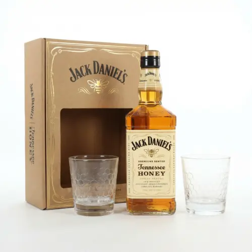 PBB-WHK-003_Jack_Daniels_Tennessee_Honey_Gift_Set_750ML Jack Daniel's Tennessee Honey (Gift Set with 2 Glasses) — 750ML