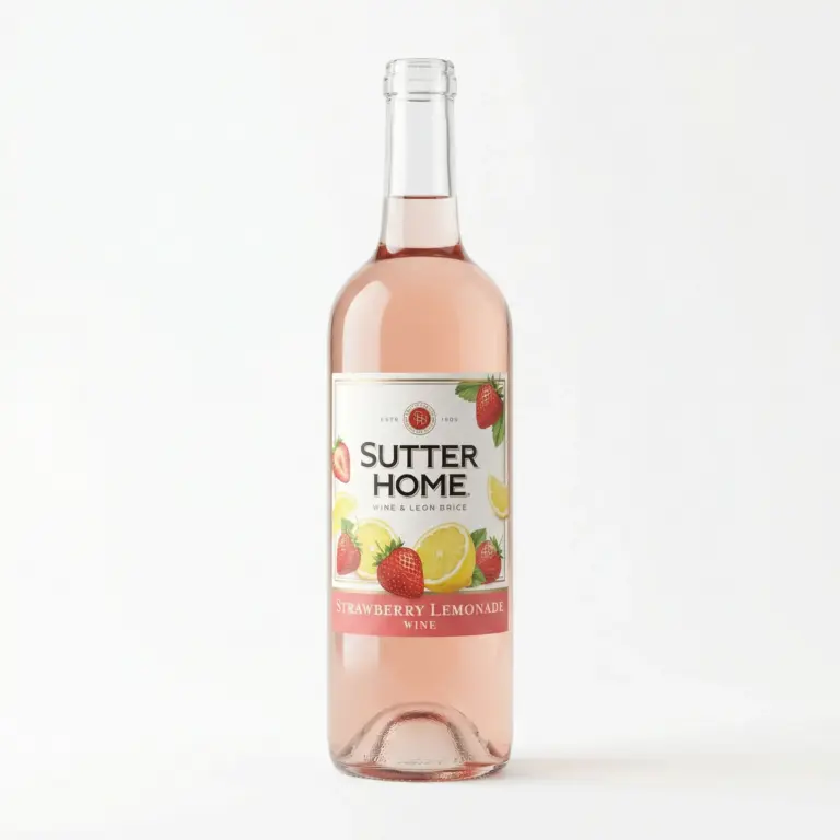 Sutter Home Strawberry Lemonade Wine — 750ML PBB WOT 001 Sutter Home Strawberry Lemonade Wine 750ML