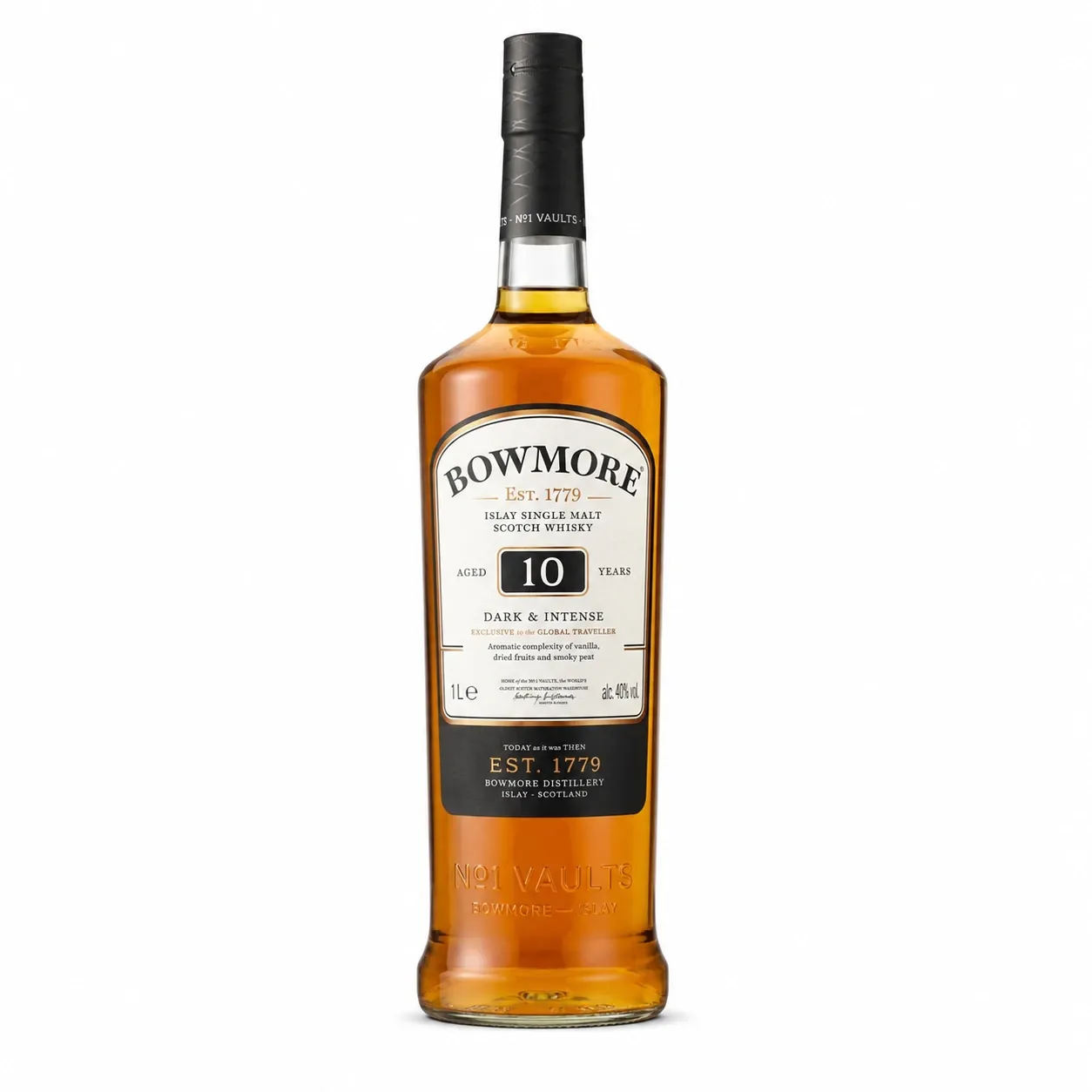 Bowmore single malt 10yr ltr