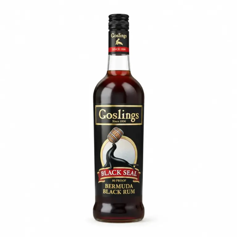 Goslings Black Seal Rum Goslings black seal rum