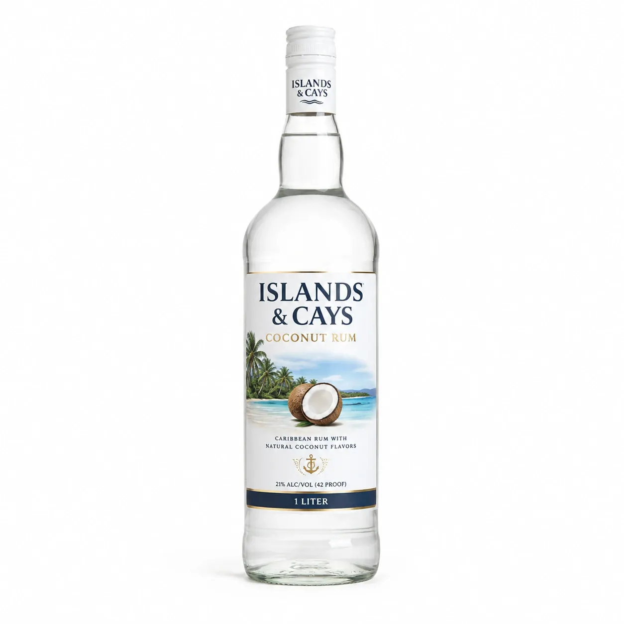 Islands and cays coconut rum ltr