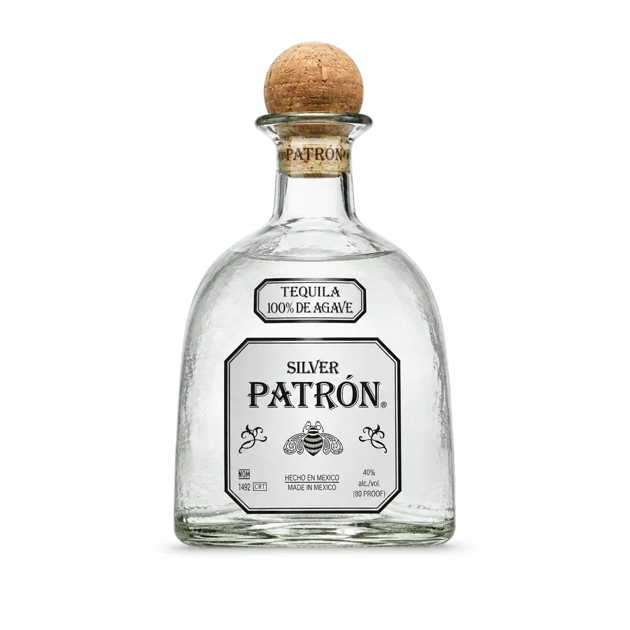 Patron silver tequila 750ml